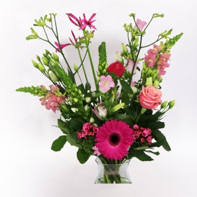 Roze Plukboeket
